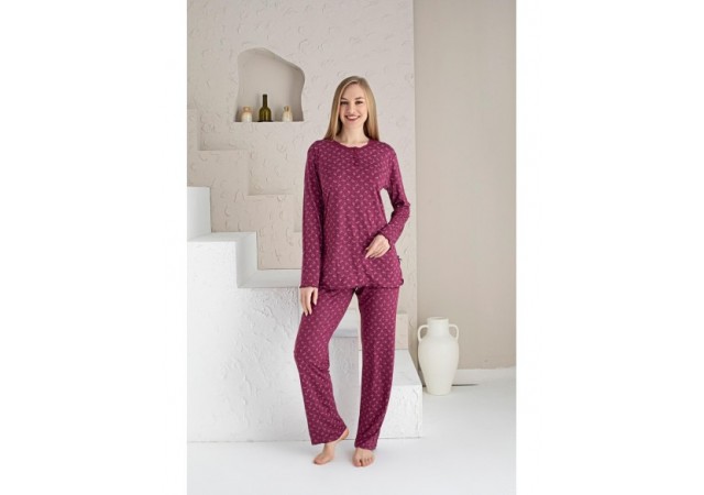 Pijama Dama Viscoza Compact Penye Baki 03